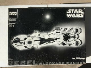 Lego Star Wars Rebel Blockade Runner Ucs 10019 With Factory Content