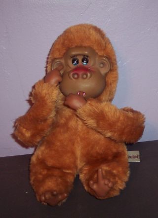 Russ Rutherford Lll Stuffed Plush Monkey Gorilla Thumb Sucker Nose Ear Picker Gu