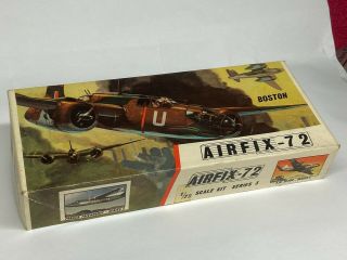 Airfix 1/72 Douglas Boston Iii,  Type 3a Red Stripe Box Issue,  Fine
