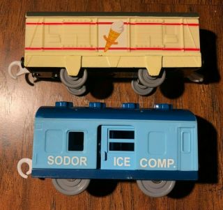Ice Cream Boxcar And Sodor Ice Company Thomas & Friends Trackmaster Hit Toy