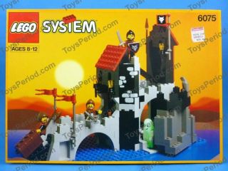 Lego 6075 Wolfpack Tower Castle Fortress Vintage 92 Set
