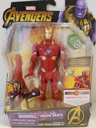 Marvel Avengers Infinity War Iron Man Collectible 6 " Action Figure,
