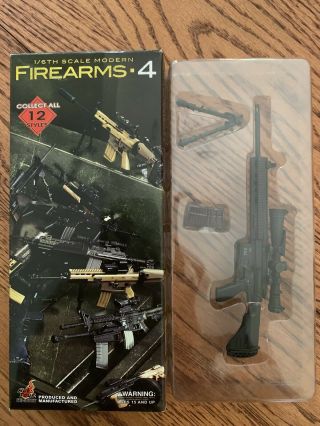 Hot Toys 1/6 Modern Firearms Series 4 Hk417 Gun U.  S Seller Rare
