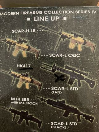 Hot Toys 1/6 Modern Firearms Series 4 HK417 Gun U.  S Seller Rare 2