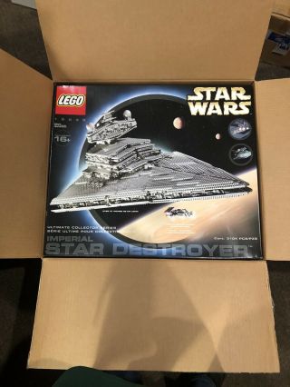 Lego Star Wars Imperial Star Destroyer (10030) Misb,  Vader,  Luke