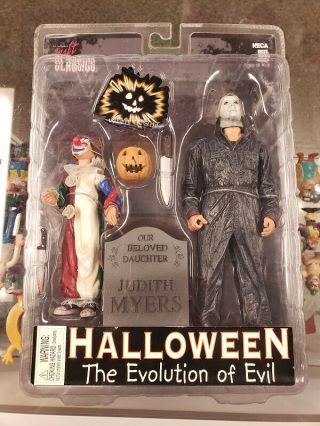 2006 Neca Halloween Evolution Of Evil Michael Myers Cult Classics Figure