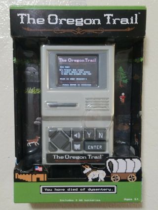 The Oregon Trail Electronic Handheld Game - Brand 2018