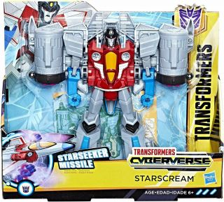 Transformers Cyberverse - Starscream - Starseeker Missile - Hasbro