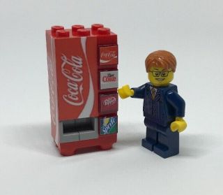 Lego Custom Coca Cola Vending Machine Made From Lego Bricks City Modular - 2