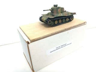 Extremeley Rare Solido Tank Museum Gaso.  Line Japanese Type 97 Panzer Char 1/50