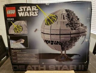 RARE LEGO 10143 Star Wars Death Star II Open Box Set with Contents 2