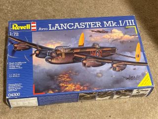 Revell 1/72 Avro Lancaster Mk.  I/iii,  Contents.