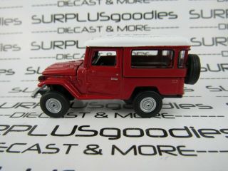 Johnny Lightning 1:64 Loose Collectible Red 1980 Toyota Land Cruiser W/hardtop