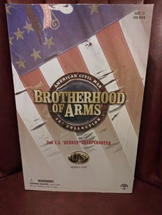 Sideshow Brotherhood Of Arms Civil War 2nd U.  S.  " Berdan " Sharpshoot - Opened Box