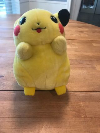 Pokemon 8 " I Choose You Pikachu Plush Stuffed Animal Hasbro 1998 Nintendo Game