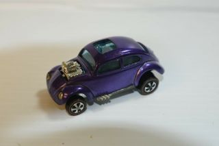 1968 Hot Wheels Redline Metallic Purple Custom Volkswagen Hong Kong