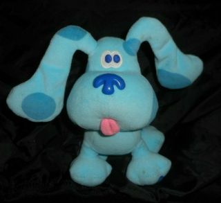6 " Vintage Eden Blues Clues Baby Blue Puppy Dog Nick Jr Stuffed Animal Plush Toy