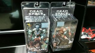 Neca Dead Space 2 Isaac Clarke & Necromorph Figures Rare