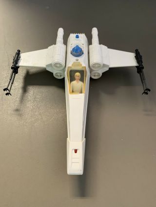 Vintage Star Wars 1978 X - Wing Fighter Complete And