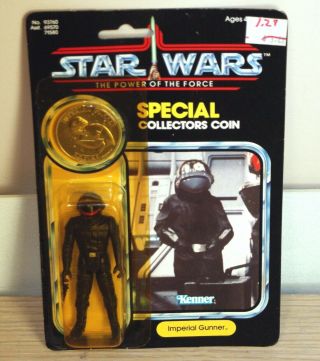 Star Wars 1984 Imperial Gunner Potf Carded Power Of The Force 93760