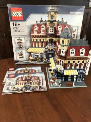 Lego 10182 Cafe Corner 100 Complete W/ Box & Instructions Modular Building Rare