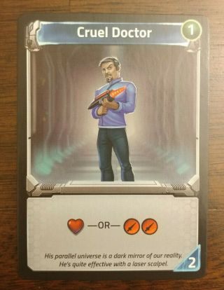 Clank In Space Cruel Doctor Promo Card Mini Expansion