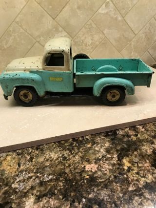 Vintage Tru Scale Pick Up Truck,  Pressed Steel Toy Vehicle