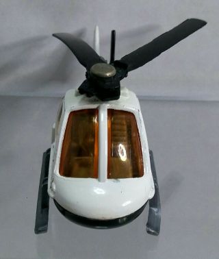 Matchbox Lesney Police Helicopter 1982 England 1:110 Diecast 2