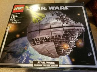 Lego Star Wars Death Star Ii (10143) Opened,  Never Assembled,  Everything