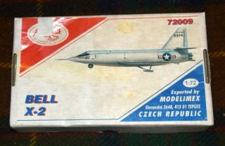 Alliance Models 1/72 Bell X - 2 Us Experimental Mach1 Prototype
