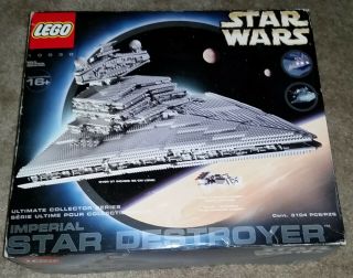 Lego Star Wars Star Destroyer 10030 Ucs Rare 100 Complete