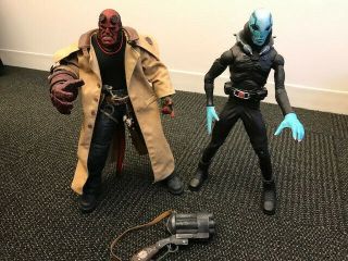 Hellboy & Abe Sapien 18 Inch Deluxe Collector Figures Mezco 2 For 1