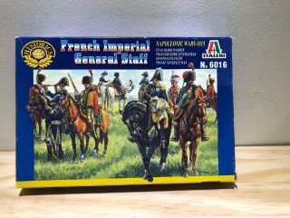 French Imperial General Staff Napoleonic Wars 1815,  Italery 1/72 6016