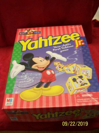 Game Bundle; Baconopoloy And Disney Yatzee Junior Starring Mickey And Friends