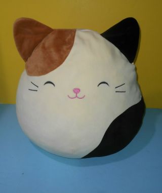 Kellytoy Squishmallow 18 " Large Size Calico Kitty Cat Soft Plush Doll Pillow Toy