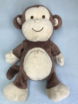Koala Baby Monkey Brown Tan Stitched Belly Plush Stuffed Plush 12 " Babies R Us