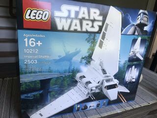 Rare Lego Star Wars Ultimate Collector Series Imperial Shuttle Tydirium 10212