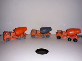 Lesney Matchbox Cement Mixer 26b Gray Barrel Extremely Rare And 2 Variation