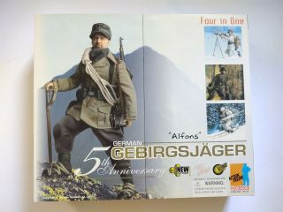 Dragon Models 5th Anniversary German Gebirgsjager Four In One " Alfons " 70131