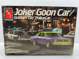 Amt 1:25 Scale Joker Goon Car,  Gotham City Police Car 3 