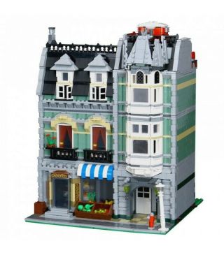 Lego Green Grocer 10185 Creator.  No Box Or Instructions.