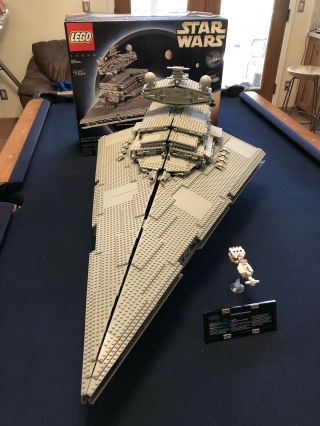 Lego Star Wars Imperial Star Destroyer Ucs (10030) And All Boxes