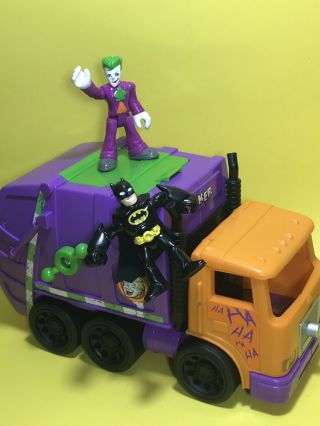 2008 Fisher Price Imaginext Joker Villan Van & Joker,  Batman Figures Ds 0144