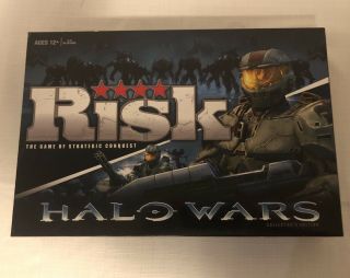 Risk Halo Wars Collectors Edition Board Game - Complete &