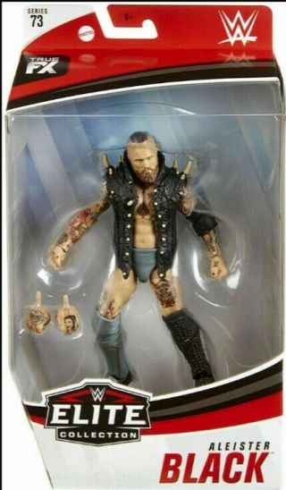 Wwe Elite 73 Aleister Black Wrestling Figure In Hand Ready To Ship