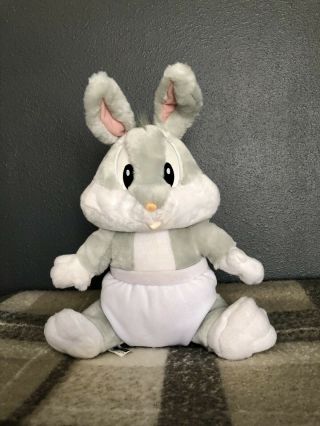 Warner Bros Baby Bugs Bunny Stuffed Animal 2000