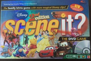Disney Scene It 2nd Edition Dvd Board Game