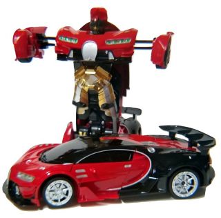Transformer Robot Action Figure Battery Operated Remote Control Toy Car