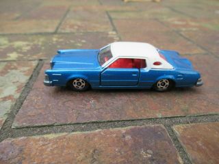 Vintage 1976 Tomica Diecast Ford Continental Mark IV Toy Car 3