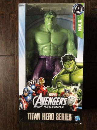 Marvel Titan Hero Series Hulk The Avengers 12 " Inches Action Figure Toy